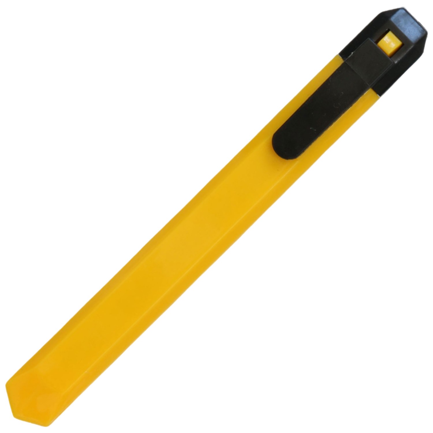 0. Foto Papiermesser Kartonmesser Cutter bedrucken Druck 1-farbig (Messerfarbe: gelb)