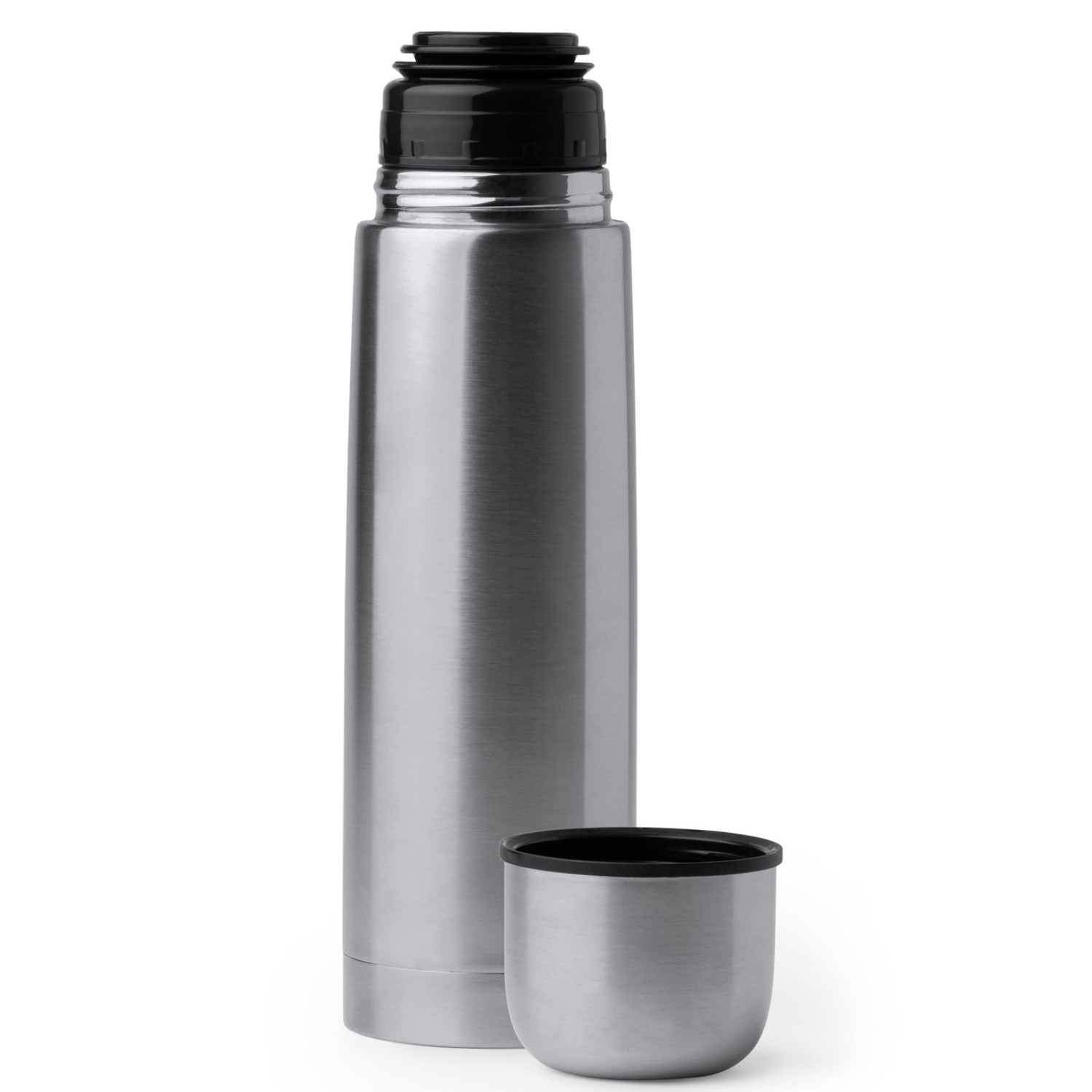 2. Foto Thermosflasche TIRILL Trinkflasche Isolierflasche 500 ml mit Gravur (Farbe: rot)