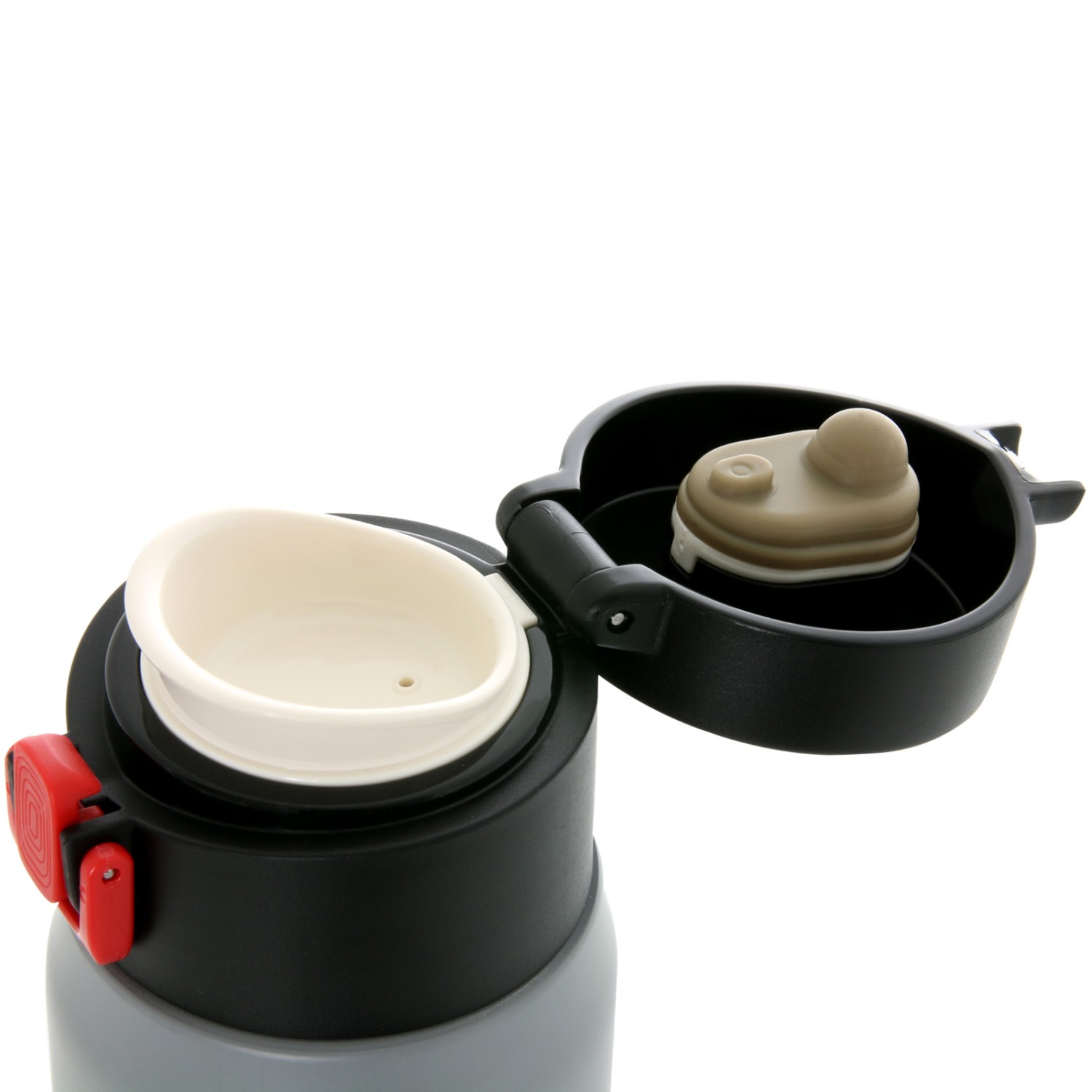 1. Foto Thermobecher FADE Trinkbecher Kaffeebecher 420 ml mit Gravur (Farbe des Bechers: blau)