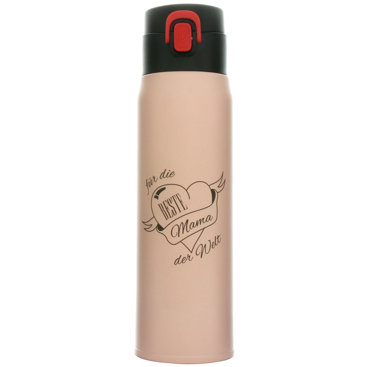 0. Foto Thermobecher FADE Trinkbecher Kaffeebecher 420 ml mit Gravur (Farbe des Bechers: rosa)