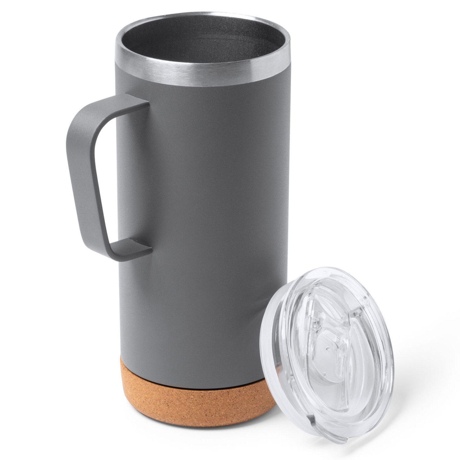 2. Foto Thermobecher BEYRON doppelwandig 600ml mit Gravur