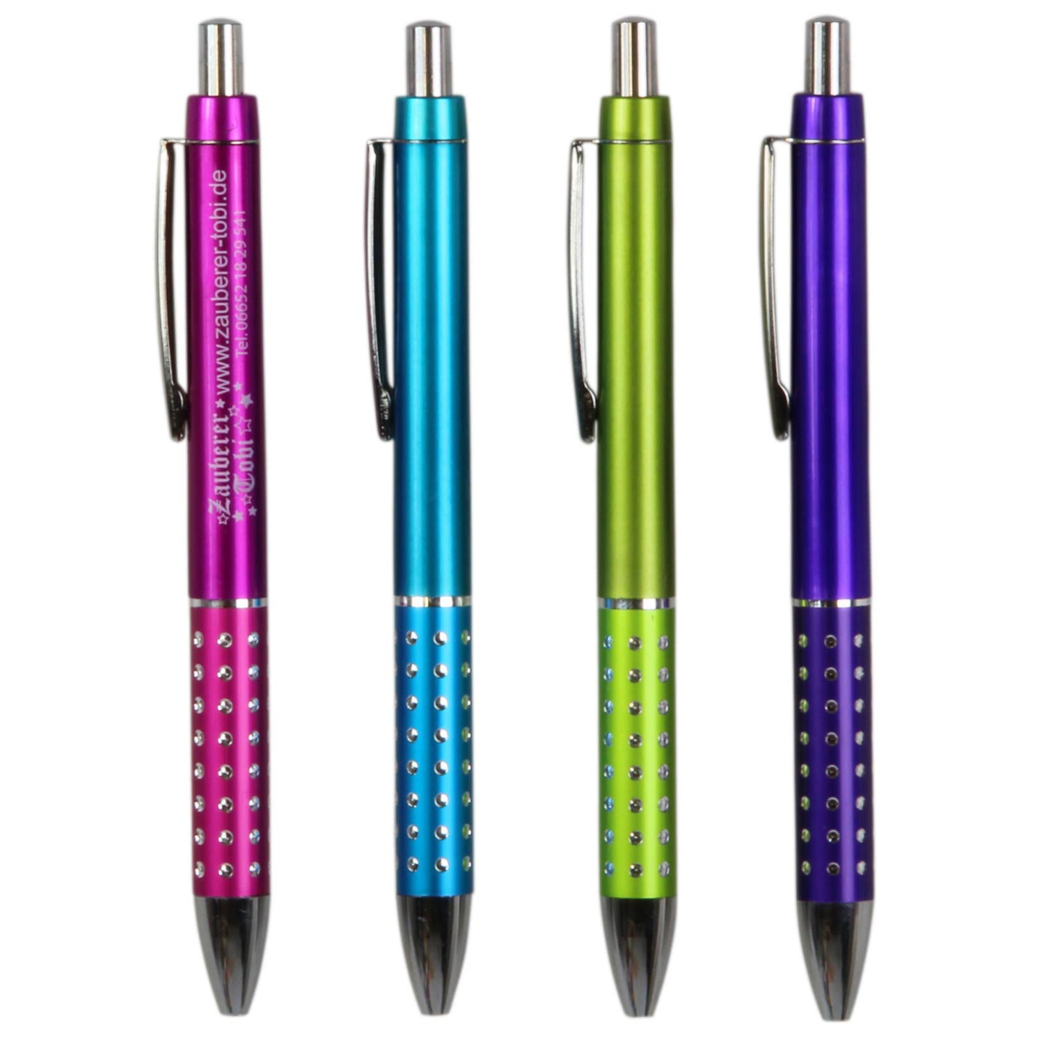 1. Foto Kugelschreiber NIO mit Druck 1farbig Werbung Logo Text bedrucken (Kugelschreiberfarbe: limette metallic)