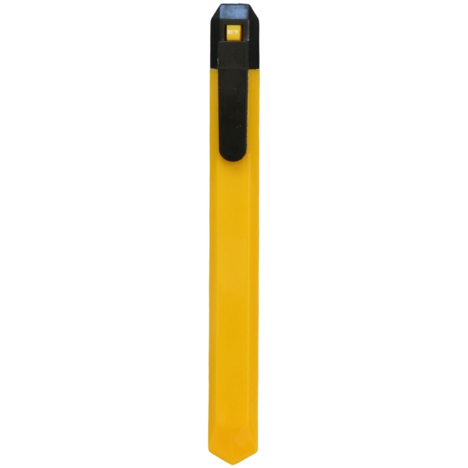 2. Foto Papiermesser Kartonmesser Cutter bedrucken Druck 1-farbig (Messerfarbe: gelb)