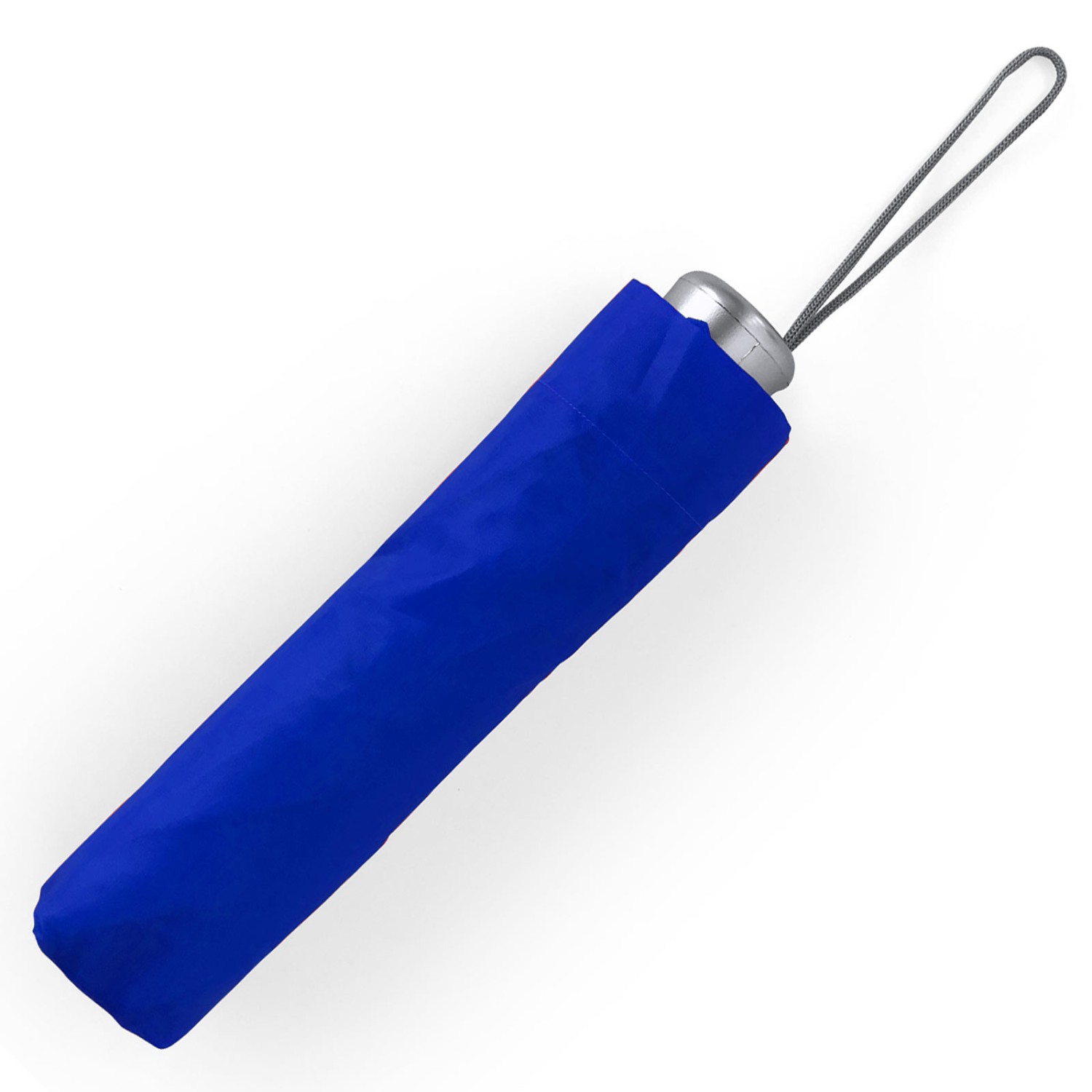 0. Foto Regenschirm	YAKU Schirm mit Druck Logo auf 1 Panel (Farbe: blau)