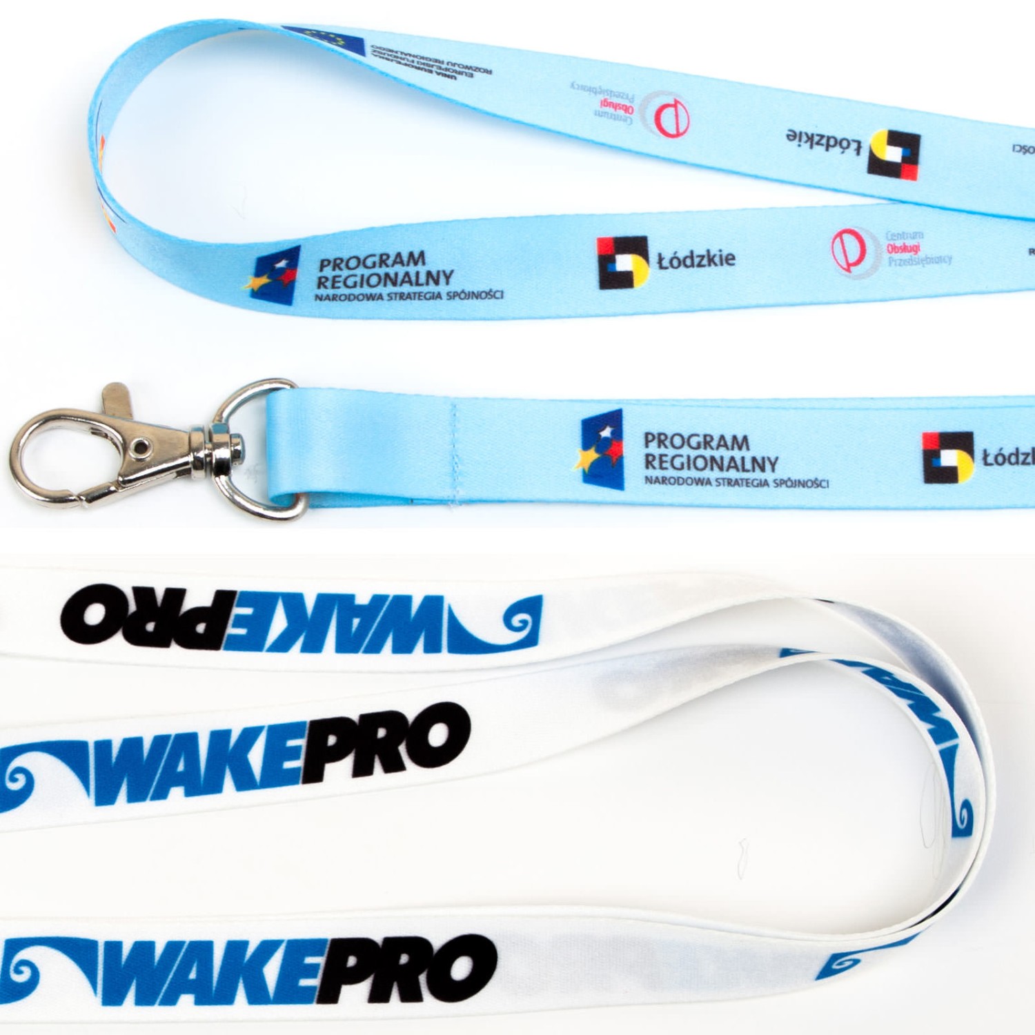 2. Foto Schlüsselband / Lanyard mit Druck 4-farbig Fotodruck (Breite: 20 mm)