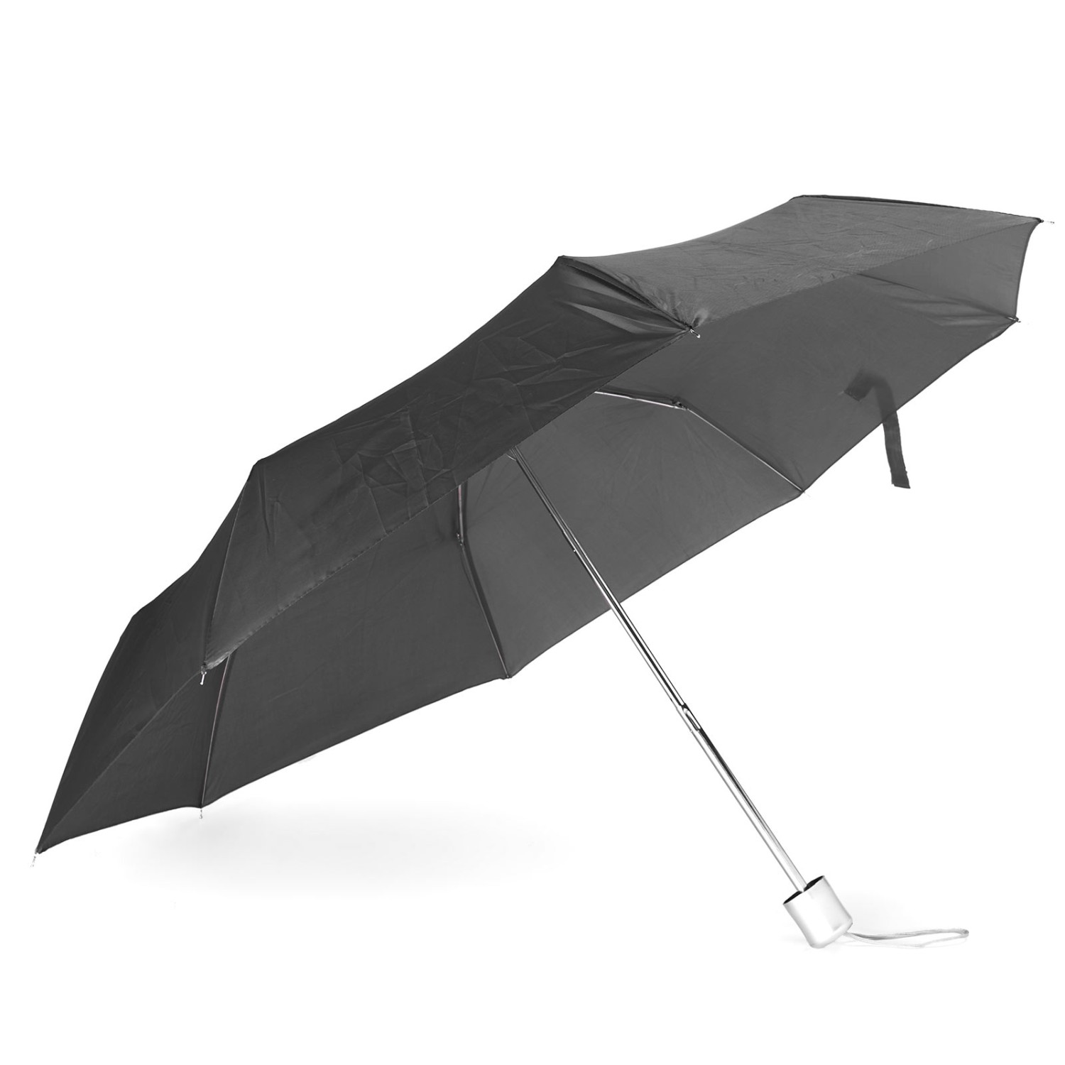 3. Foto Regenschirm	YAKU Automatikschirm mit Druck Logo auf 1 Panel (Farbe: weiß)