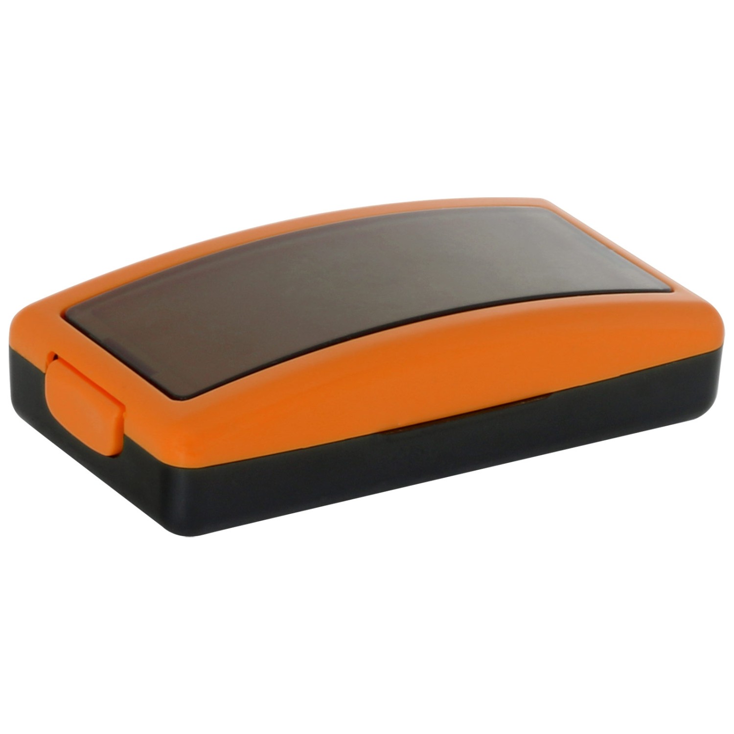 0. Foto Stempel Wagraf PBOX 30 selbstfärbend Automatikstempel 40 x 15 mm bis 3 Zeilen (Farbe: orange)