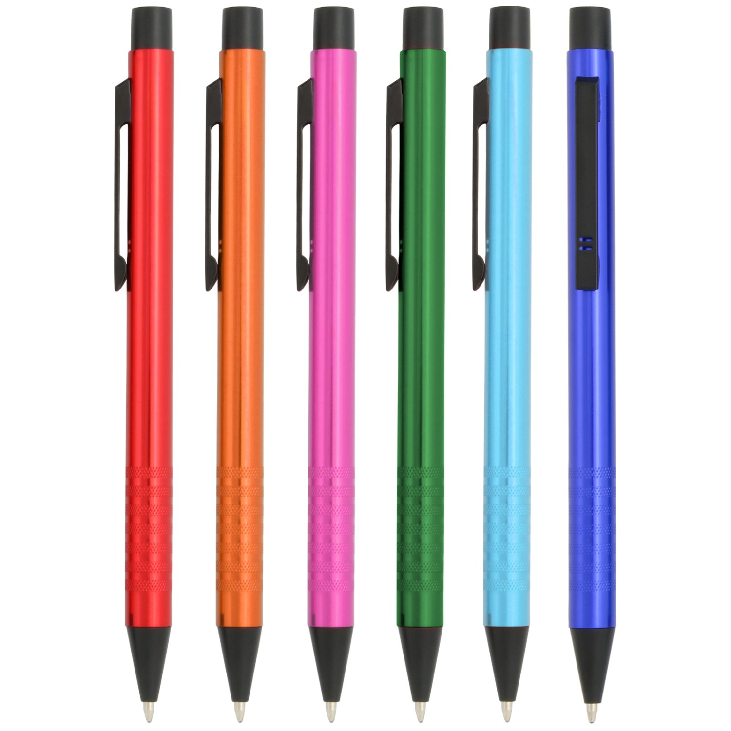2. Foto Kugelschreiber BLACKITO Metall mit Gravur Logo Name EXPRESSGRAVUR (Kugelschreiberfarbe: pink)